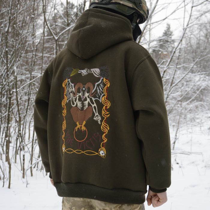 Худі “VAE VICTIS” — хакі