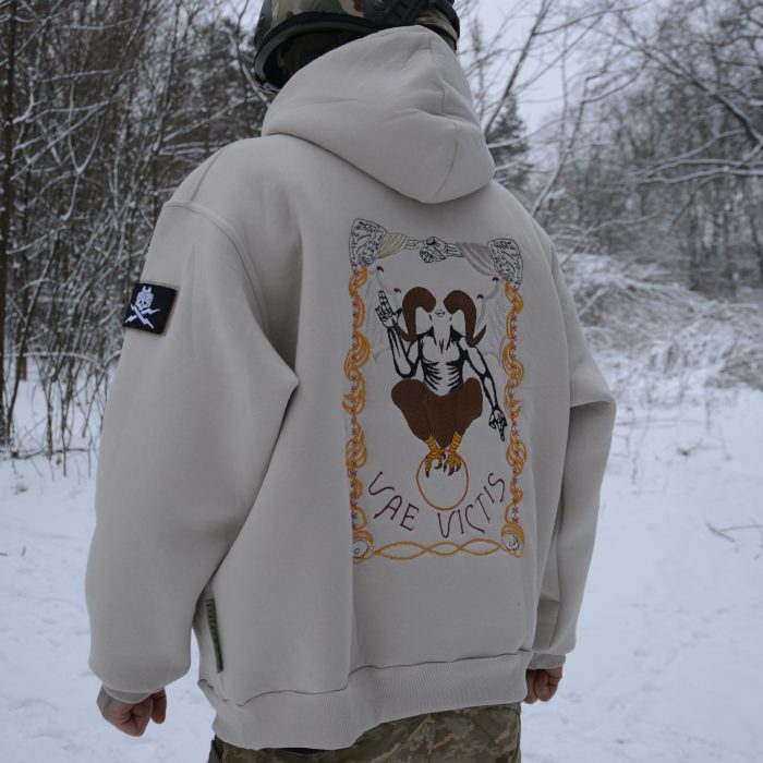 Худі “VAE VICTIS” — бежевий