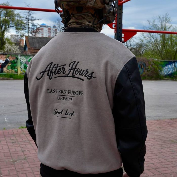 Бомбер After Hours Grey Melange