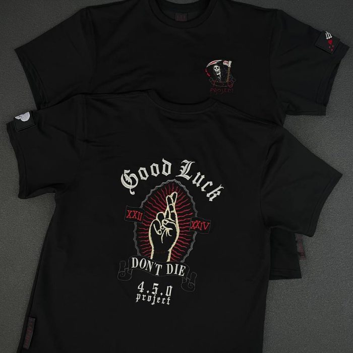 Футболка “GOOD LUCK” чорний