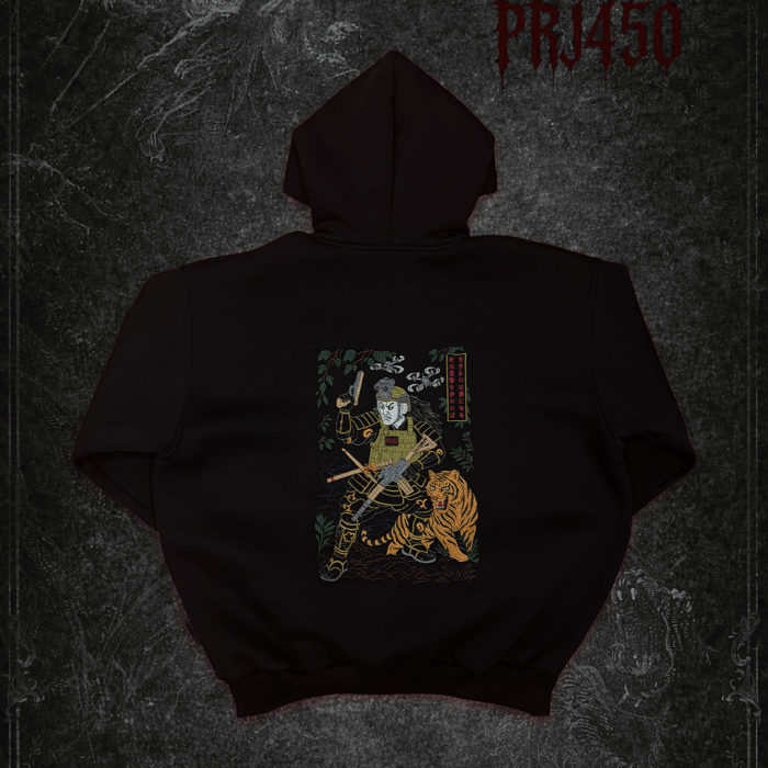 SENSHI HOODIE — чорний